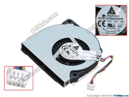 Notebook fan KSB0405HB-9E2Q cooling fan DELTA KSB0405HB 5V 0.44A - inewdeals.com