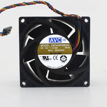 AVC The box DBTA0838B2G 12v 4.1A 8038 8cm 80mm super cooling fan violence 80*80*38mm