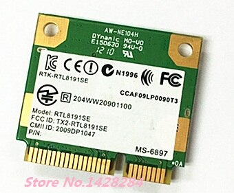 Realtek RTL8191SE Half Mini PCI-E 802.11 b/g/n 300Mbps Wireless Wifi WLAN Card - inewdeals.com