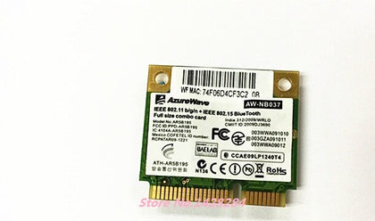 Wireless Card Atheros AR5B195 AR9002WB Half Mini PCI-E WIFI BT BlueTooth3.0 150Mbps - inewdeals.com