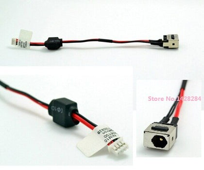 DC Power Jack Connector with Cable for DELL MINI 10 1010 1011 1012 1210 - inewdeals.com