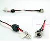 DC Power Jack Connector with Cable for DELL MINI 10 1010 1011 1012 1210