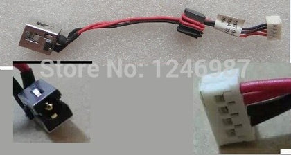 DC Power Jack Connector with Cable for Toshiba C855D C850D C855 C850 - inewdeals.com