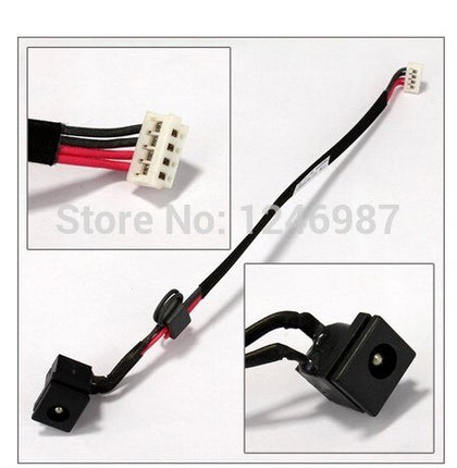 DC Power Jack Connector with Cable for Toshiba Satellite A350 L505 L505D - inewdeals.com