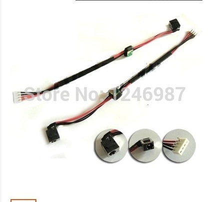 DC Power Jack Connector with Cable for Toshiba Satellite A500 L450 L455 L455D L455D - inewdeals.com