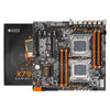 X79-8D HUANANZHI CPU LGA2011 LGA 2011 Motherboard mit Dual-Prozessor DDR3. Geeignet für Serverspeicher und Server-CPU E-ATX