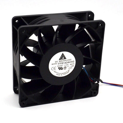 FFB1424VHG 14050 14CM 140mm 24V 1.37A fan drive three-line winds cooling fan 140*140*50mm