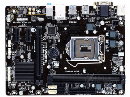 desktop motherboard Gigabyte H81M-D2 H81 DDR3 LGA 1150 motherboard LGA 1150 i7 i5 i3 DDR3 32G SATA3 UBS3.0 mainboard - inewdeals.com