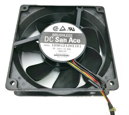 SANYO and 12038 109R1212H1161 12CM 120mm 12V 0.52A winds of double ball bearing cooling fan 120*120*38mm