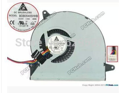 laptop cooler CPU Cooling Fan For Asus U56E U56E-RAL9 DELTA BDB05405HHB BB86 5V 0.36A - inewdeals.com