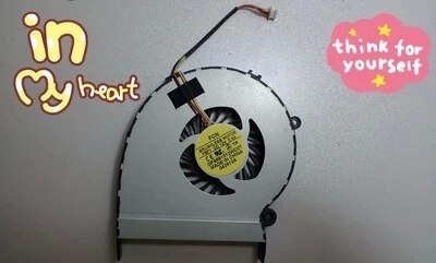 laptop CPU cooling fan Cooler FOR FORCECON FC3Q DFS651605MC0T DC5V AB09005HX12GB00 0CWXV1 - inewdeals.com