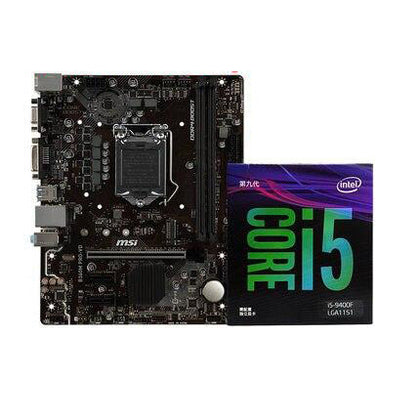 motherboard MSI B360M PRO-VD + i5-9400F CPU DDR4 LGA 1151 32GB USB2.0 USB3.1 B360 Desktop motherborad