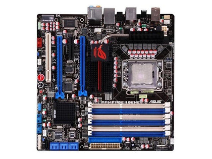 motherboard for ASUS Rampage II Gene DDR3 LGA 1366 for I7 CPU USB2.0 24GB X58 Desktop motherborad - inewdeals.com