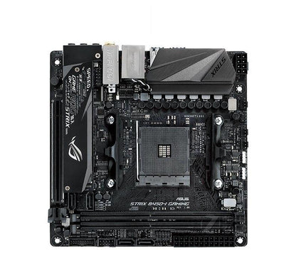 Gebrauchtes ASUS ROG STRIX B450-I GAMING-Motherboard für AMD-Sockel AM4 DDR4 32 GB USB3.1 HDMI B450 Gebrauchtes Desktop-Motherboard