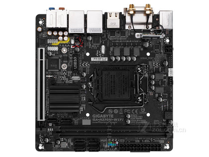 Used riginal motherboard for Gigabyte H270N-WIFI LGA 1151 USB2.0 USB3.0 DDR4 desktop mainboard - inewdeals.com